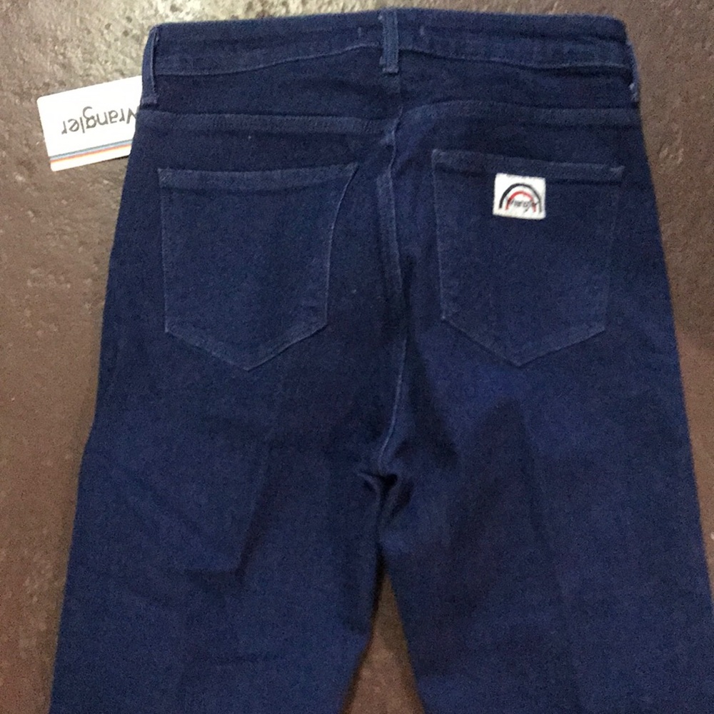 Vintage style wrangler high waisted flares